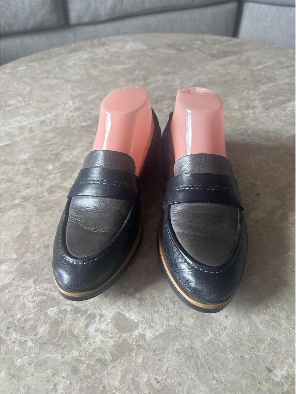 Pikolinos Leather Flat Two-toned Santorini Womens’s Loafers Shoes Nwob